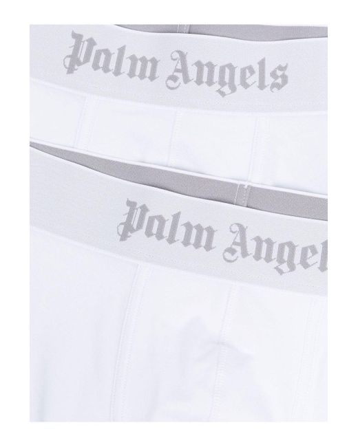 Palm Angels White Boxer Bipack for men