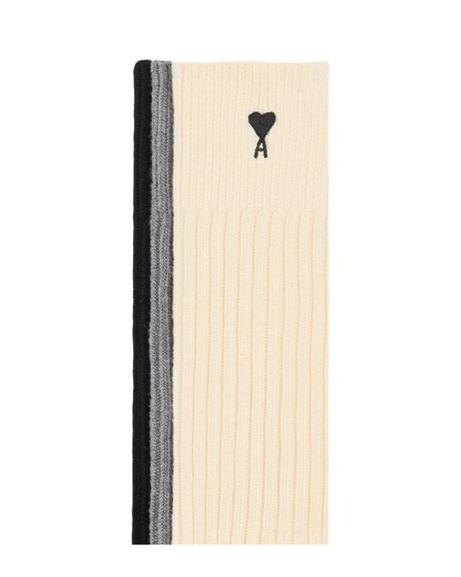 AMI Black Adc 3 Pack Socks