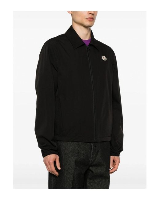 Moncler Black Evandro Jacket for men