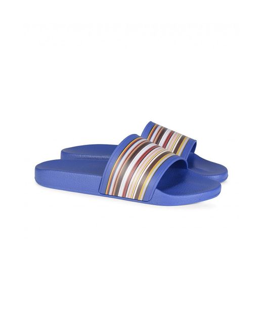 Paul Smith Blue Stripe Sandal for men