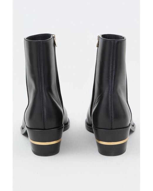Amiri Black Leather Ma Pointy Boot for men