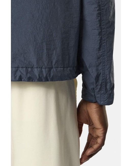 Stone Island Blue Hooded 4100001 Jacket for men