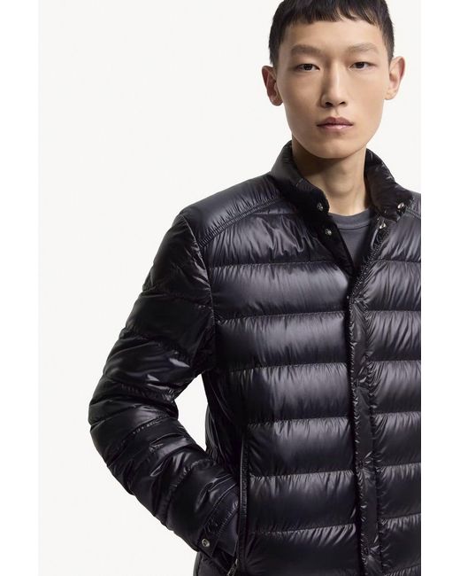 Moncler Blue Down Jackets for men