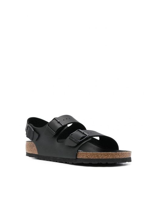 Birkenstock Black Milano Birko-flor Regular for men