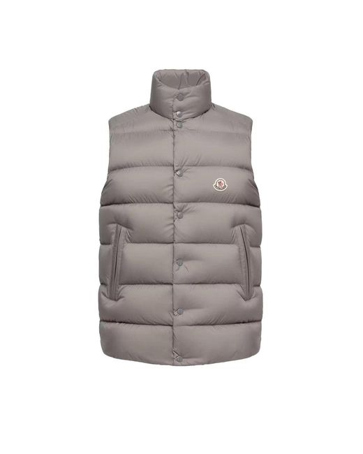 Moncler Gray Tibb Gilet for men