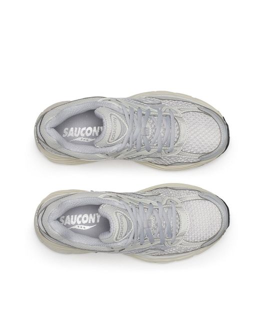 Saucony White Progrid Omni 9 - QUARTZ/EGGSHELL for men