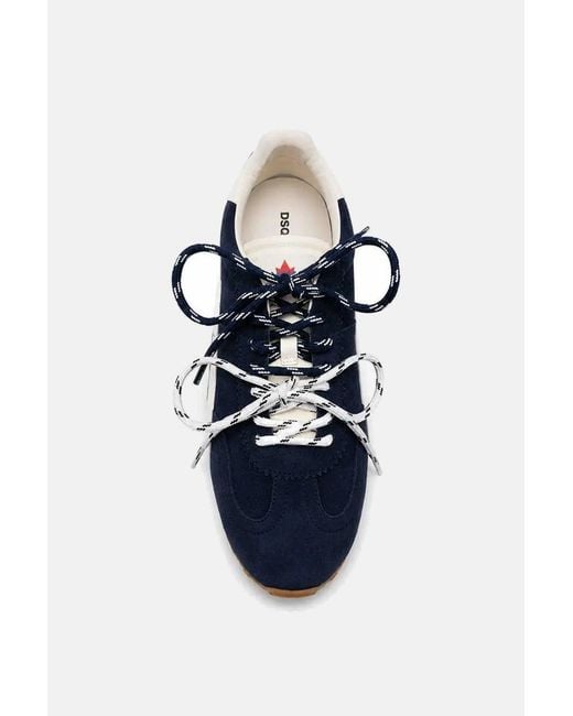 DSquared² Blue Dc 642 Sneakers for men
