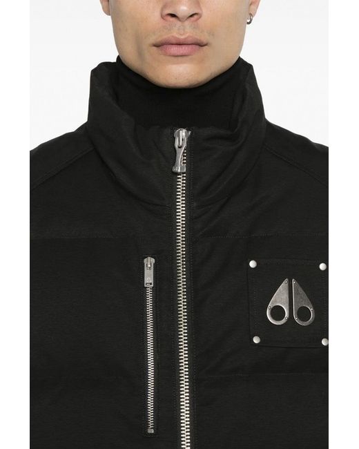 Moose Knuckles Black Westmount Gilet for men