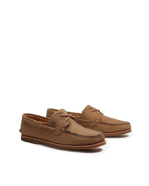 Timberland Brown Lake House Classic 2-eye Boat Shoe for men