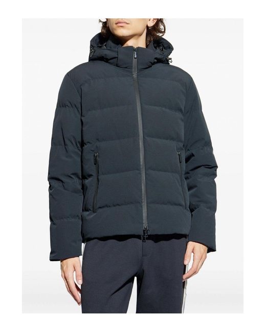 Paul & Shark Blue Typhoon Down Jacket for men