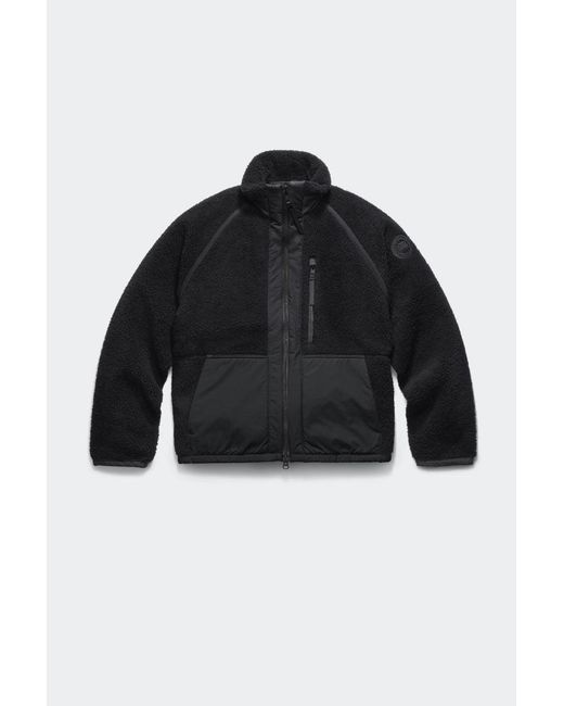 Canada Goose Black Westport Fleece Jacket for men