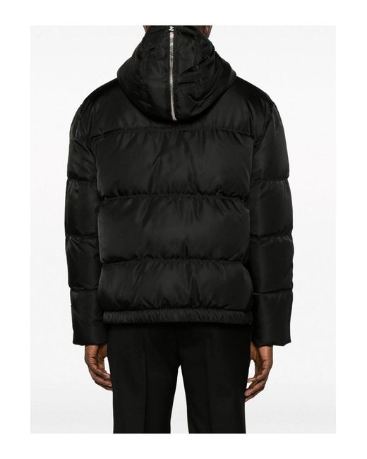 Versace Black Down Jacket Vest for men