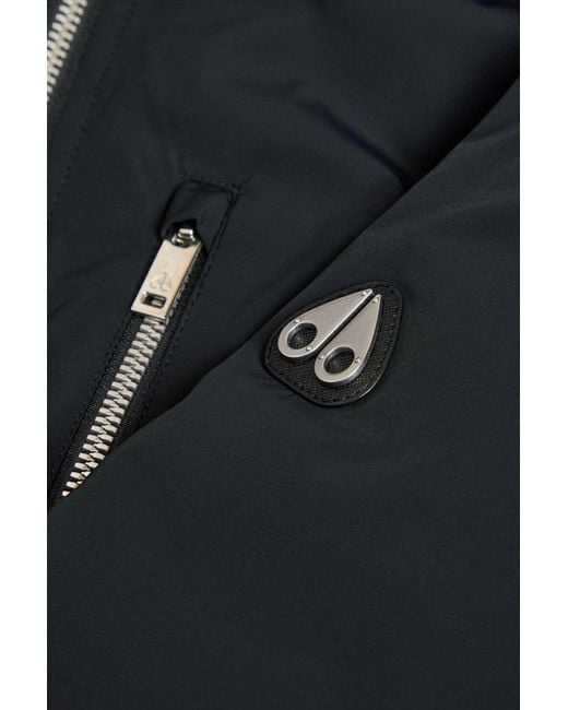 Moose Knuckles Black Northdale Jacket for men