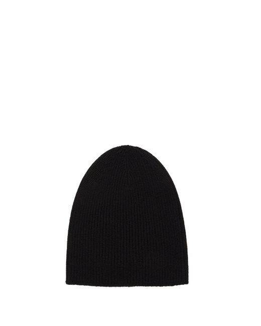 DSquared² Black Flag Beanie Hat for men