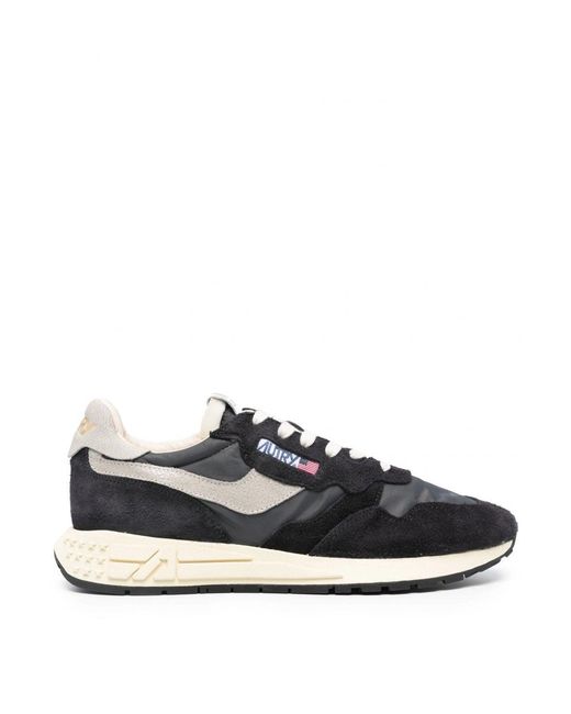 Autry Black Reelwind Low Nc05 Sneakers for men
