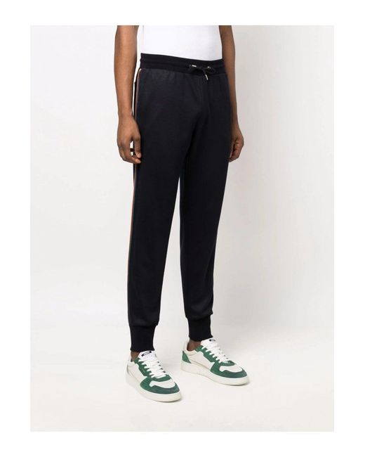 Paul Smith Blue Taped Seam Slim Leg JOGGERS for men