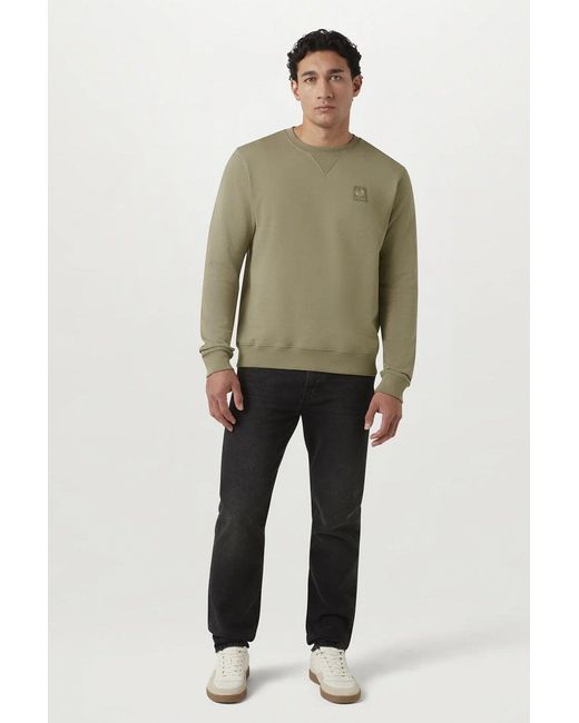 Belstaff Green Curator Sweatshirt for men