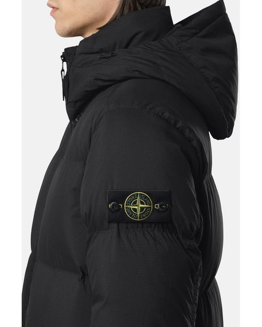Stone Island Black Down 4100013 Jacket for men