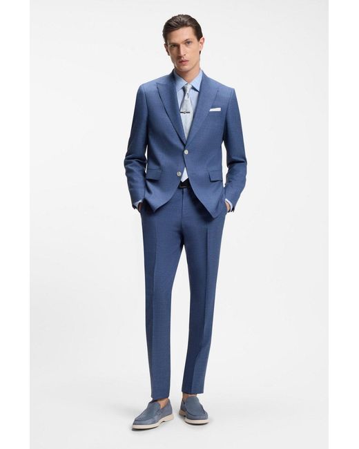 Boss Blue Sienne Loafers for men