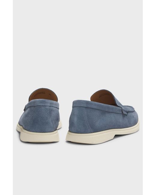 Boss Blue Sienne Loafers for men