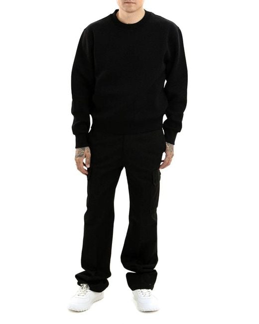 Givenchy Black Quilted Sweatshirt for men