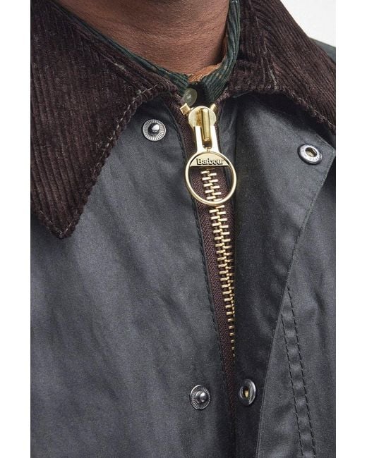 Barbour Blue Bedale Wax Jacket for men