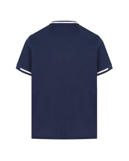 Belstaff Blue Graph T-shirt for men