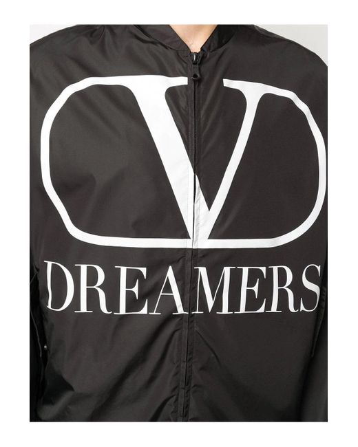 Valentino Black Dreamer Bomber for men