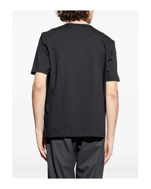 Paul Smith Black Ps Casual Fit Text T Shirt for men