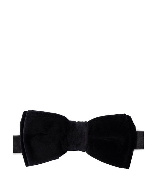 Paul Smith Black Velvet Bowtie for men