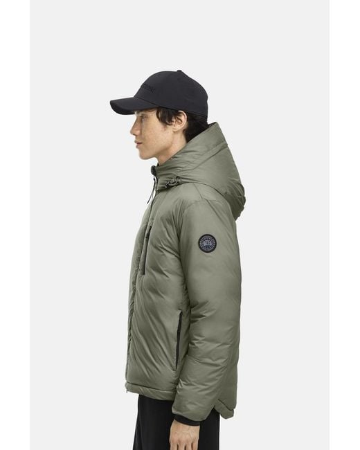 Canada Goose Green Lodge Hooded Jacket for men