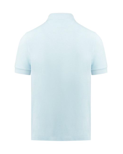 Tom Ford Blue Toweling Polo Shirt for men