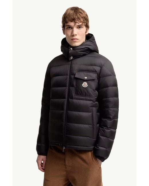 Moncler Black Verith Jacket for men