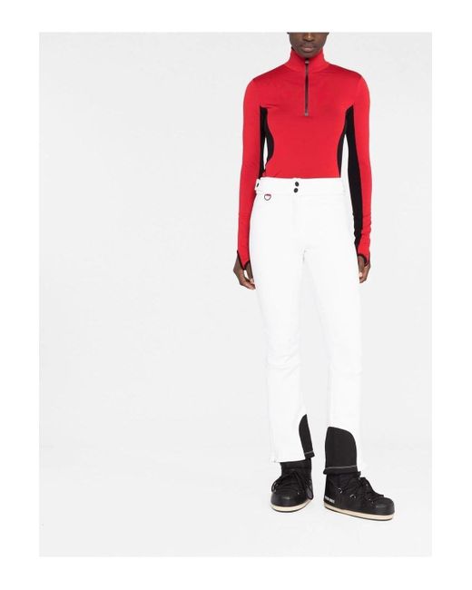 3 MONCLER GRENOBLE Red Layering Top