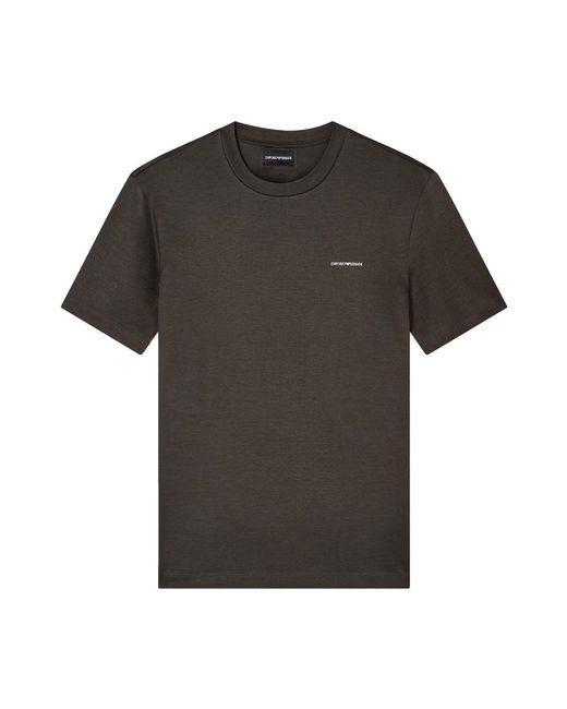 Emporio Armani Black Essentials T Shirt for men