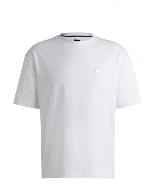 Boss White C Tames 26 T Shirt for men