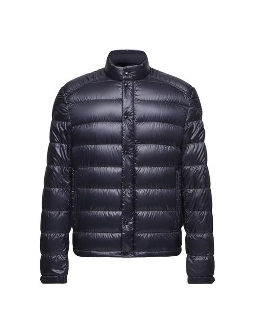 Moncler Blue Down Jackets for men