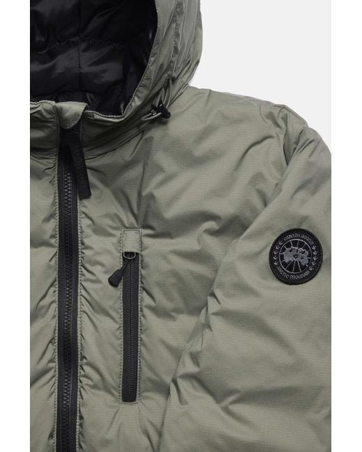 Canada Goose Green Lodge Hooded Jacket for men