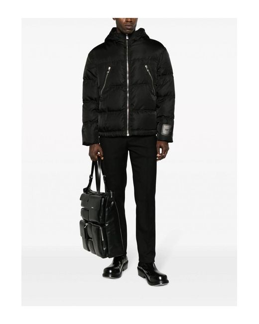 Versace Black Down Jacket Vest for men