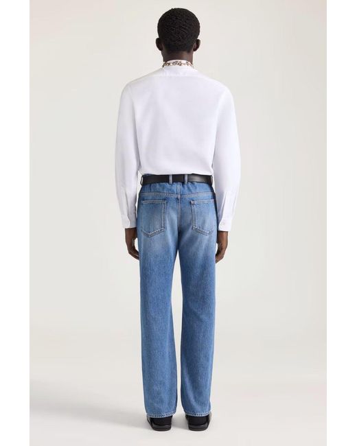 Givenchy Blue Vintage Wash Jeans for men
