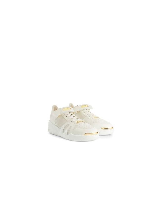 Giuseppe Zanotti White Talon Sneakers for men