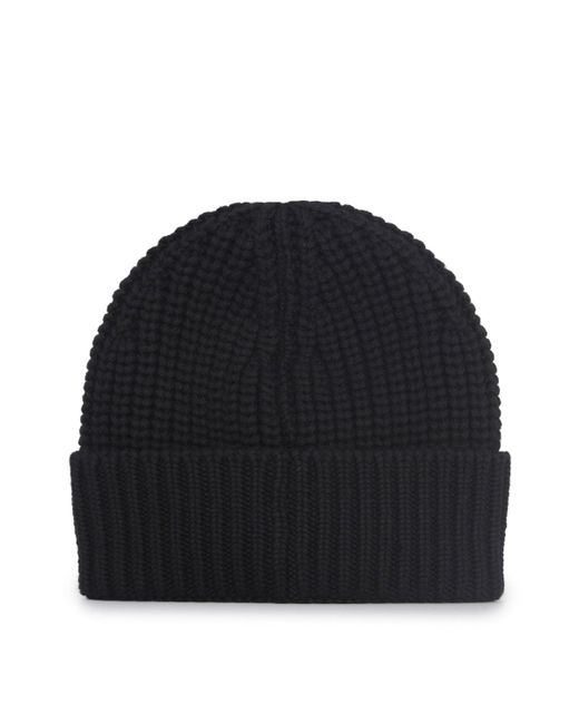 Moncler Black Archieve Logo Hat