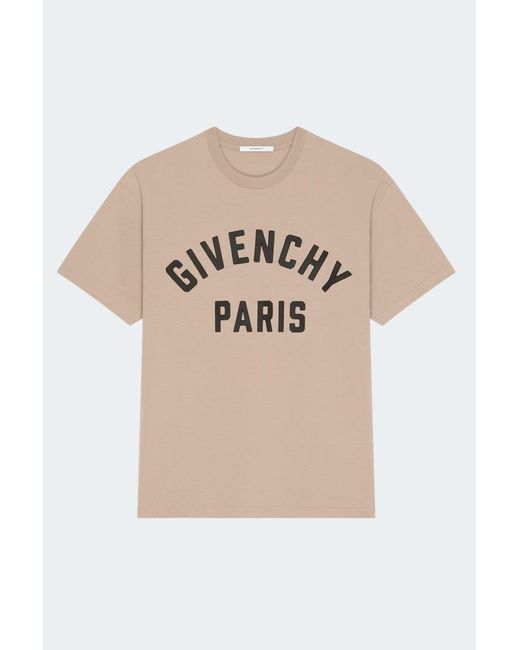 Givenchy Green Embroidery T Shirt for men