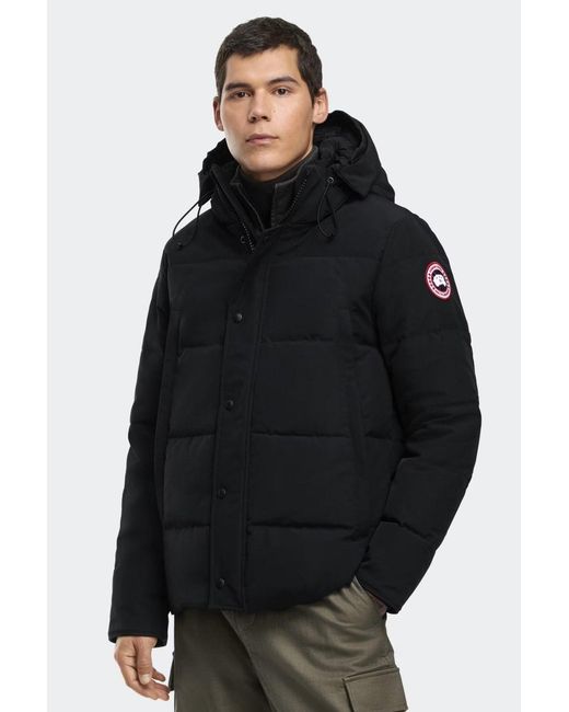Canada Goose Black Wyndham Parka for men