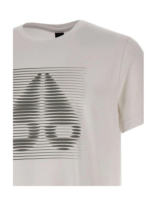 Moose Knuckles White Raydaze T Shirt for men
