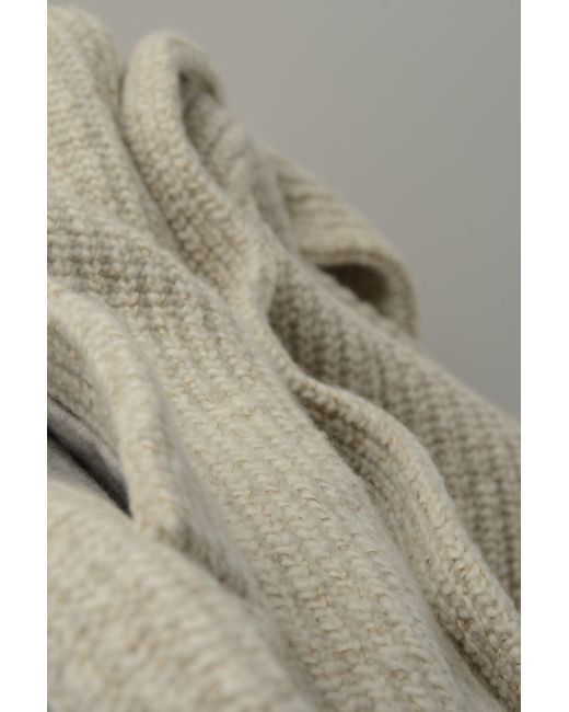 Brunello Cucinelli Natural Double Breast Cardigan for men