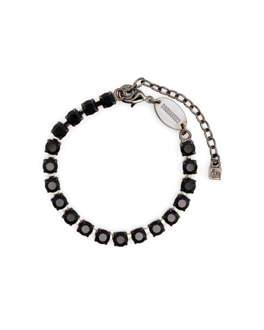 DSquared² Black Crystal Bracelet