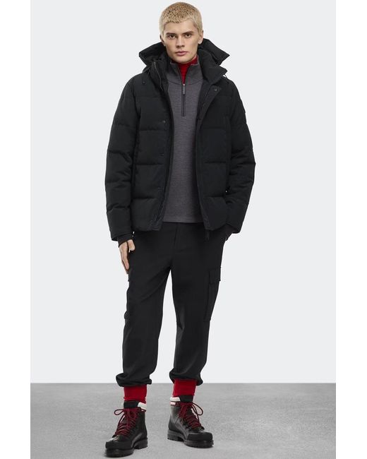 Canada Goose Wyndham Parka Black Label for men