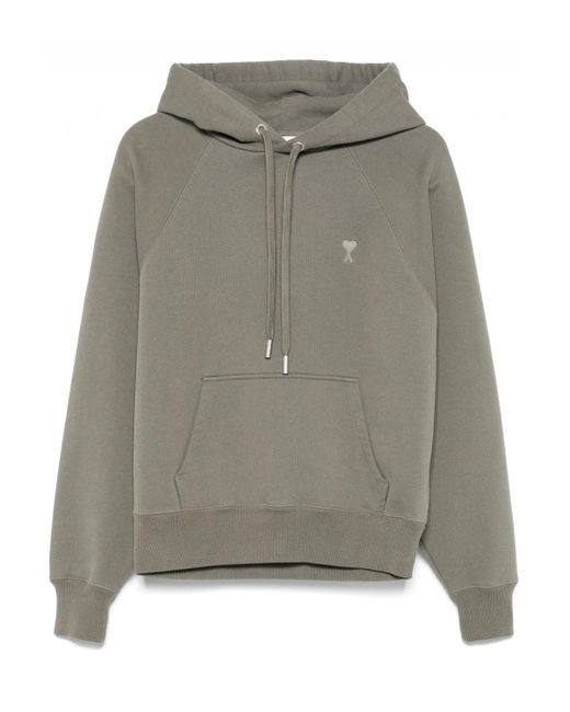 【定番】AMI Paris AMI Paris Tonal ADC フーディ Ami Paris Mid Weight Hoodie Adc Tonal in Grey for Men | Lyst UK
