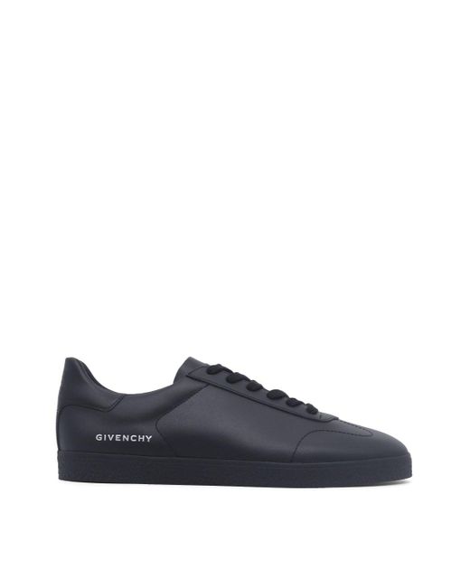 Givenchy Blue Town Leather Sneakers for men